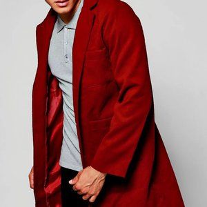 Red Peacoat (Unisex, Long Fit)